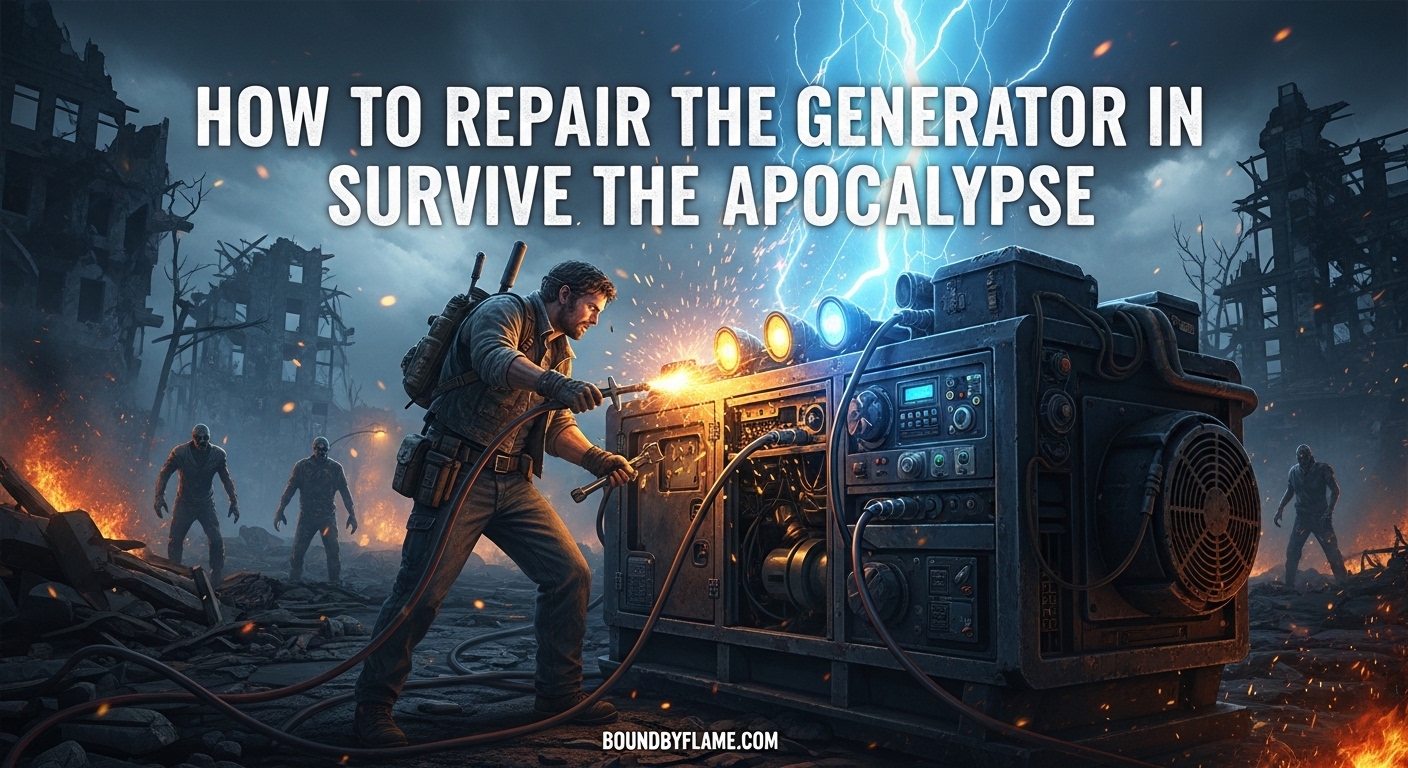 How to Repair the Generator in Survive the Apocalypse