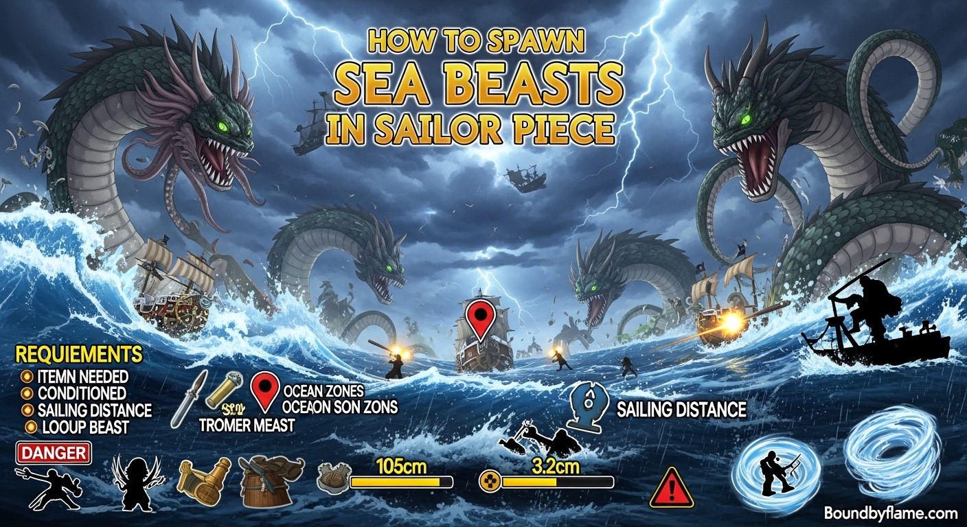 How to Spawn Sea Beasts in Sailor Piece