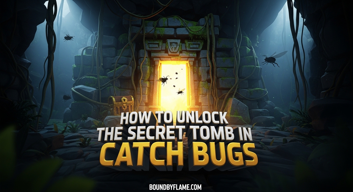 How to Unlock the Secret Tomb in Catch Bugs