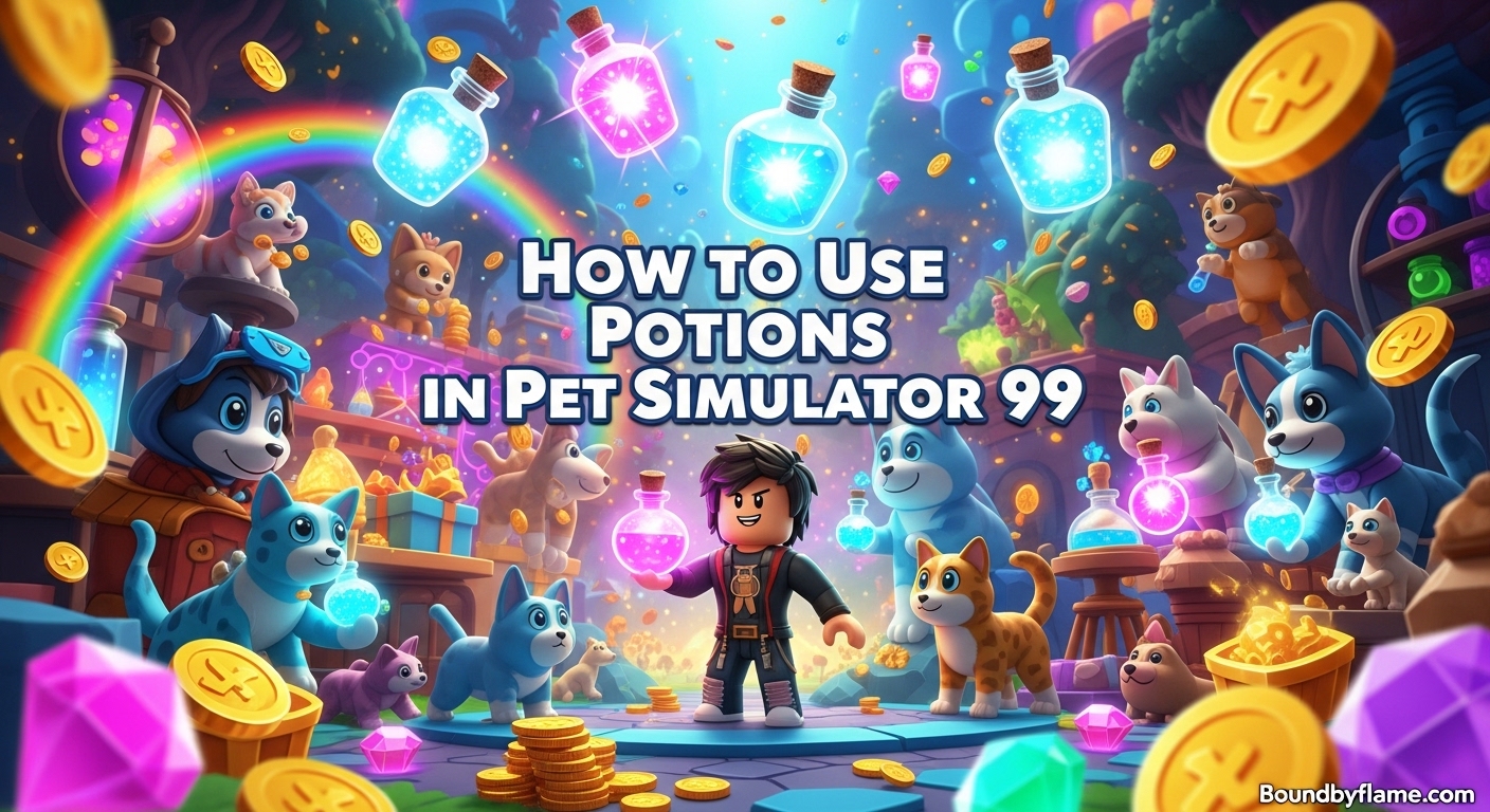 How to Use Potions in Pet Simulator 99