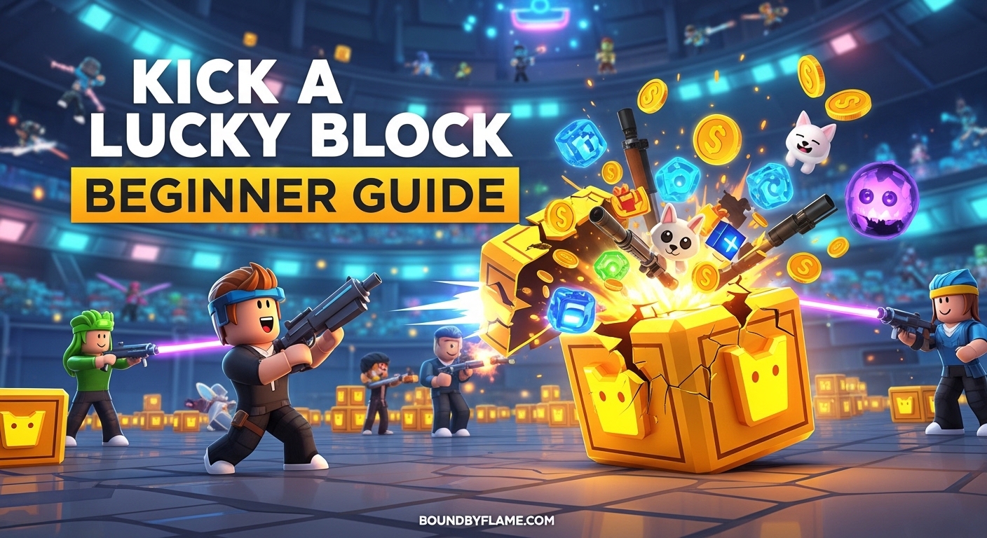 Kick a Lucky Block Beginner Guide
