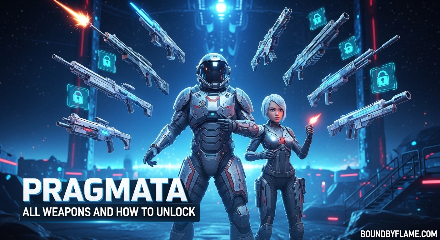 Pragmata All Weapons and How to Unlock