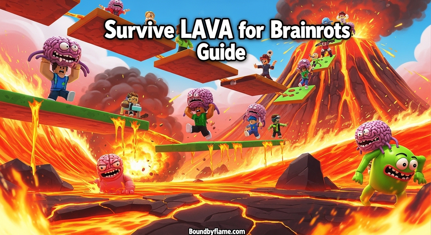Survive LAVA for Brainrots Guide