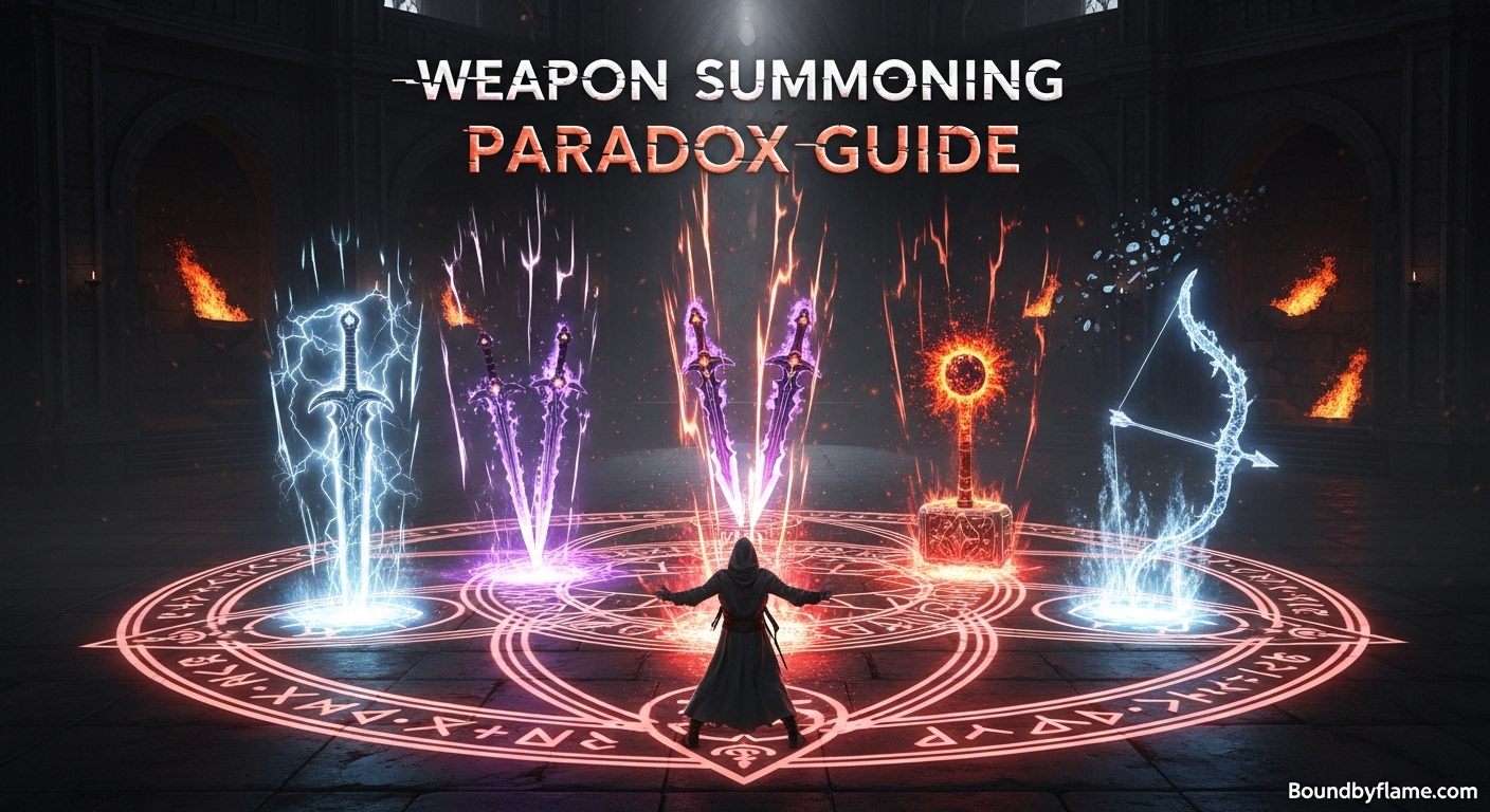 Weapon Summoning Paradox Guide