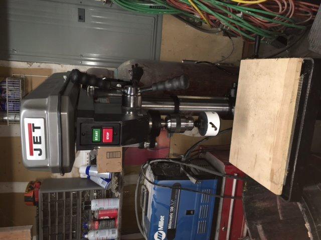 JET 20-Inch Floor Drill Press, 12 Speed, 1-1/2 HP, 115/230V 1Ph (JDP-20MF) customer photo 1