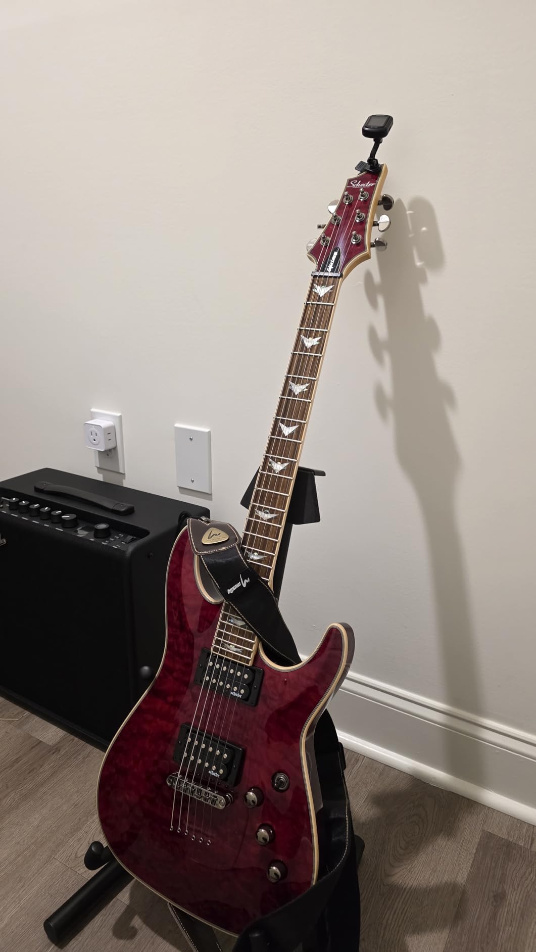 Schecter Omen Extreme-6 Electric Guitar - Black Cherry customer photo 1