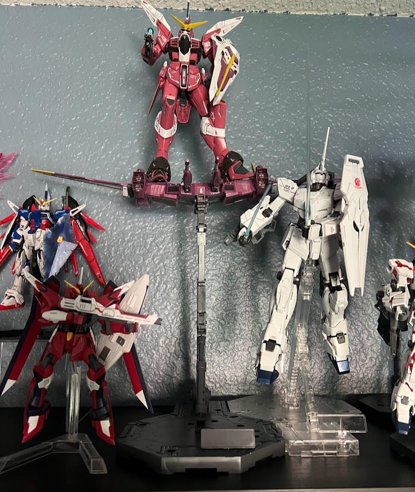 Bandai Hobby Action Base 1 Display Stand (1/100 Scale), Gray customer photo 1