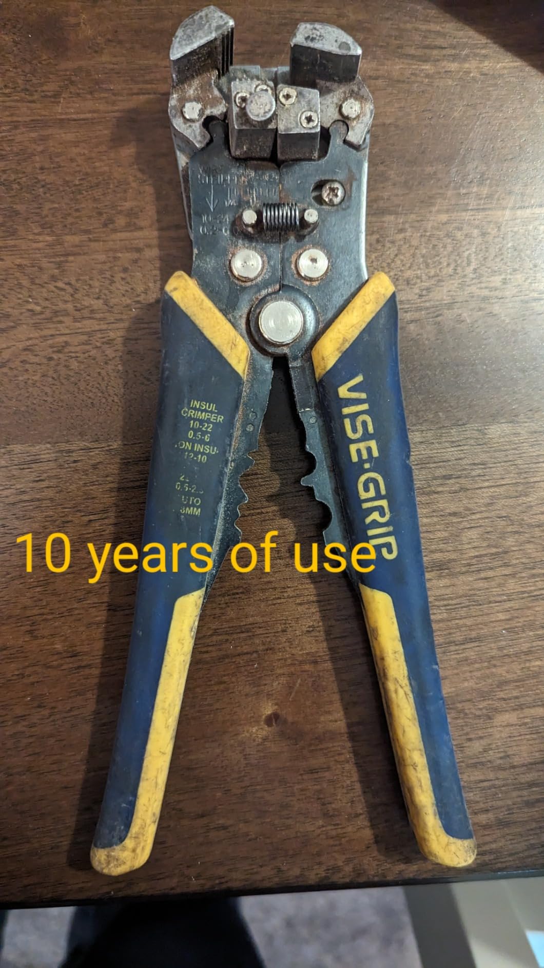 IRWIN Vise-Grip Wire Stripper, 2 inch Jaw, Cuts 10-24 AWG, ProTouch for Maximum Comfort (2078300) customer photo 2