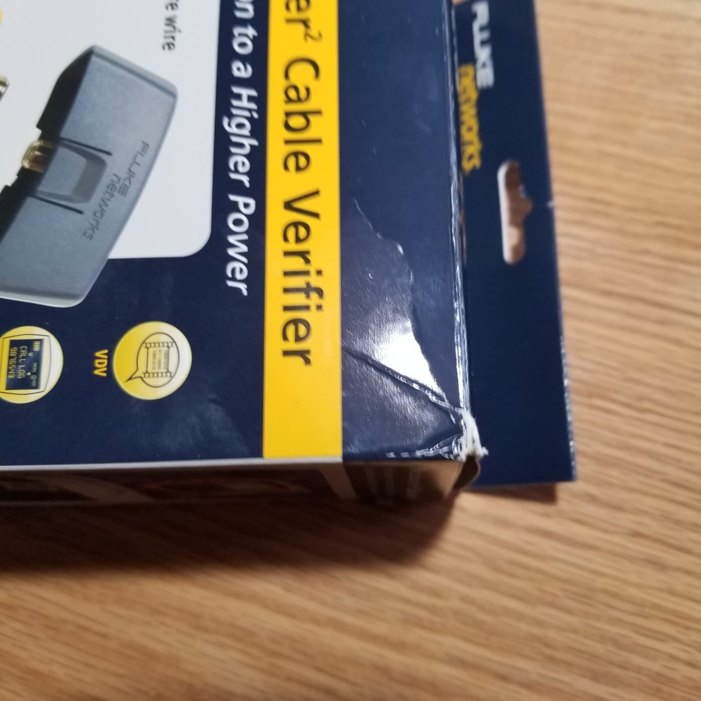 Fluke Networks MS2-100 MicroScanner2 Copper Cable Verifier with Built-In IntelliTone Toning, Troubleshoots RJ11, RJ45, Coax, Tests 10/100/1000Base-T, and VoIP customer photo 2