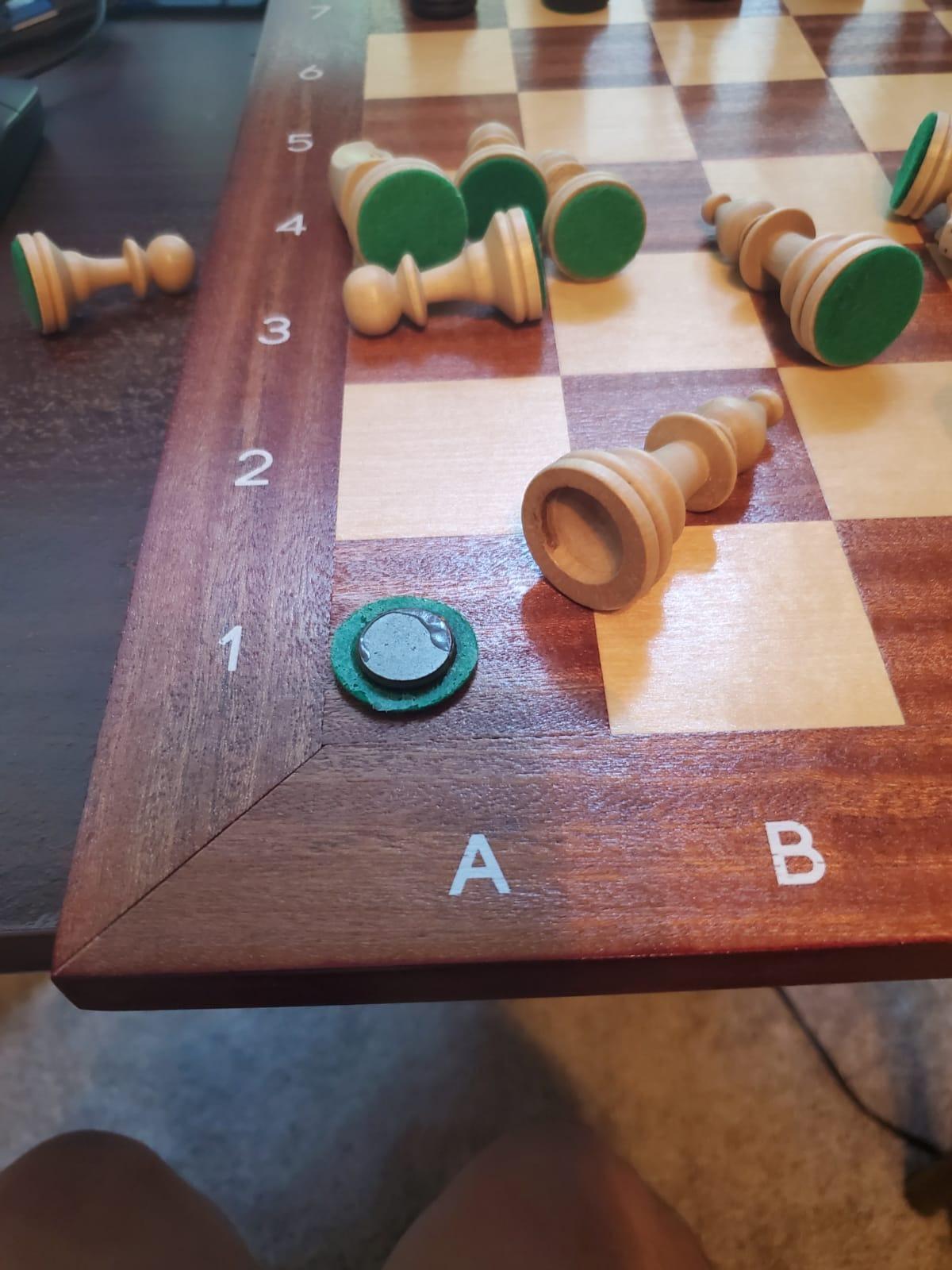 Wegiel Handmade European Professional Tournament Chess Pieces With Wood Storage Case customer photo 2