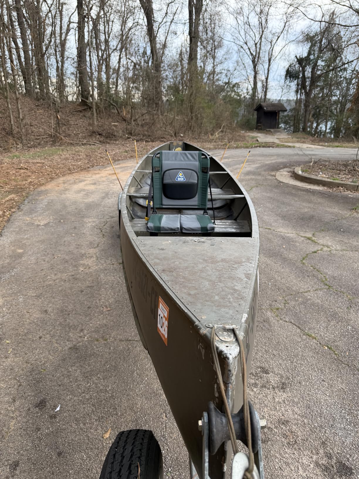 GCI Outdoor SitBacker Adjustable Canoe Seat with Back Support customer photo 1