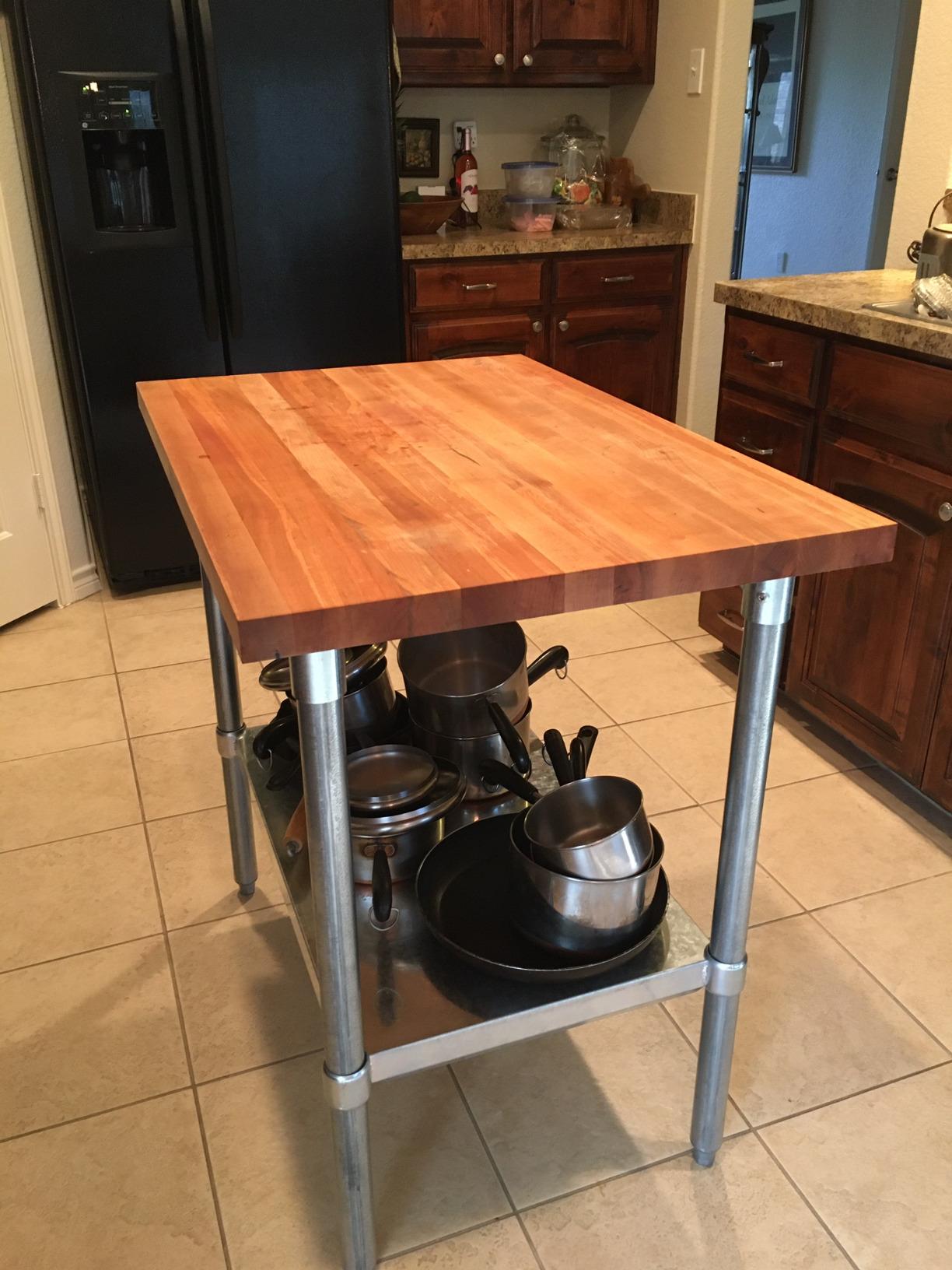 John Boos Maple Wood Top Work Table, 36