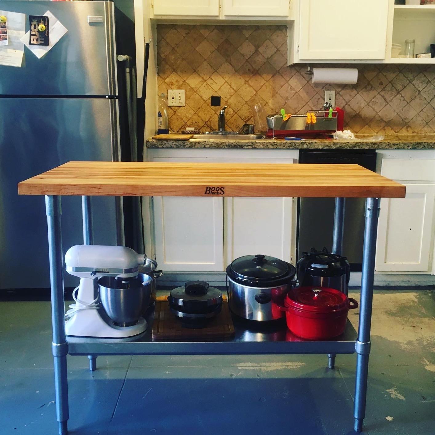 John Boos Maple Wood Top Work Table, 36