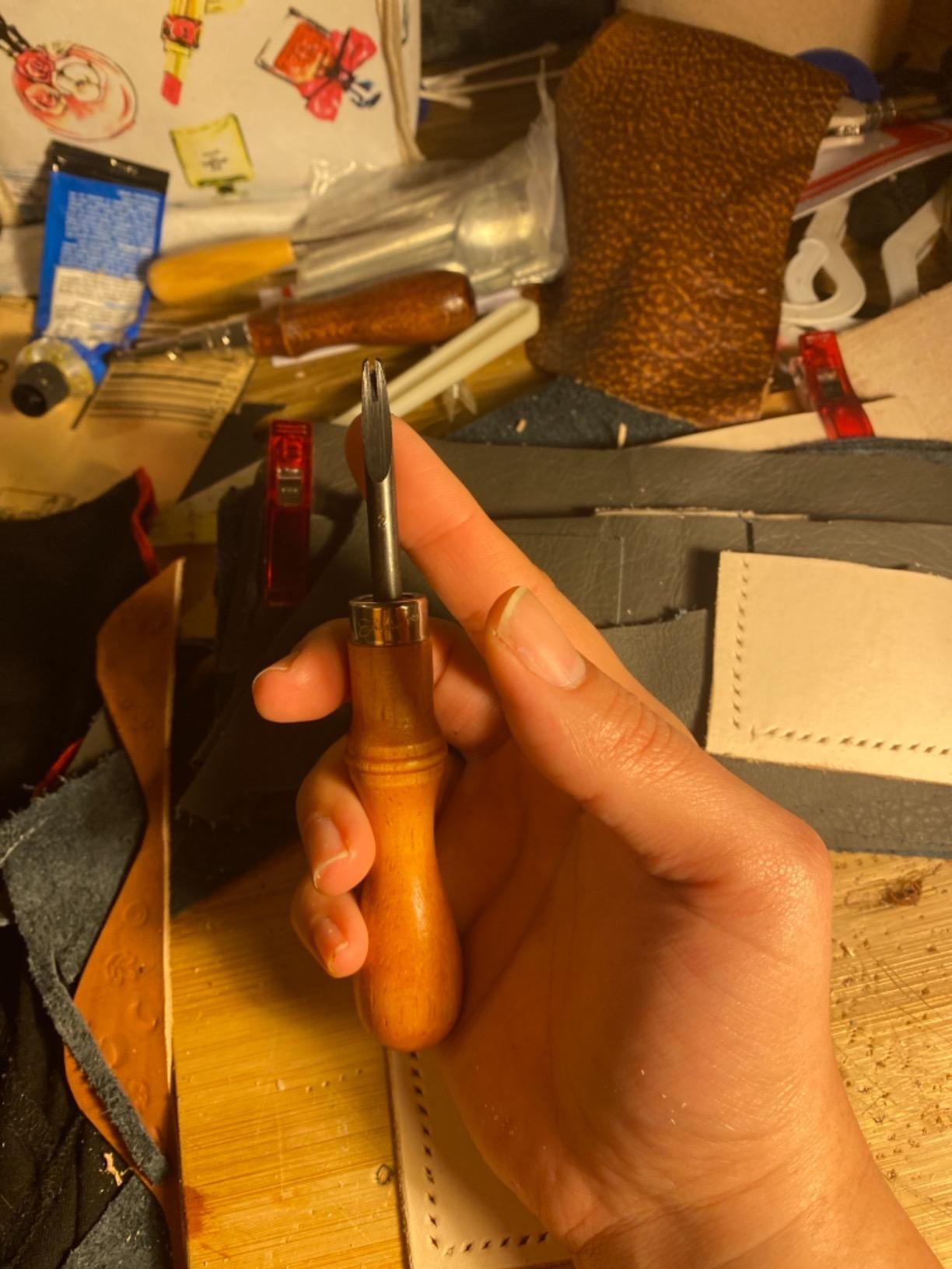 Tandy Leather Craftool Edge Beveler customer photo 1