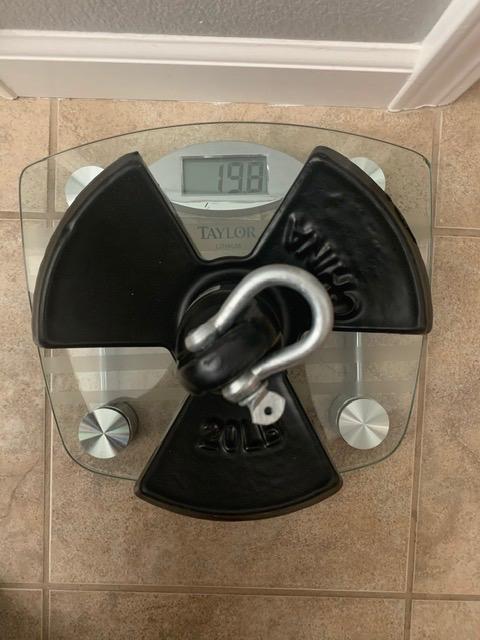 Seachoice River Anchor, Black Vinyl Coated Cast Iron, 12 Lbs customer photo 2