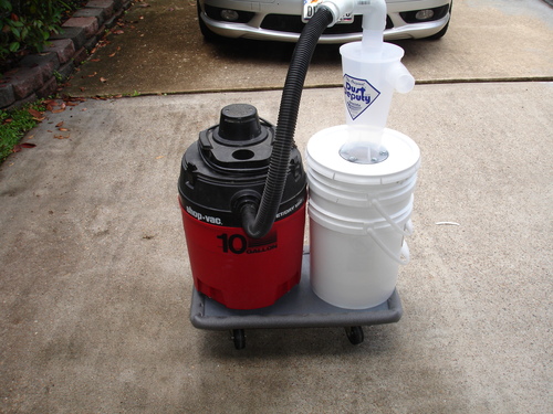 Oneida Air Systems Dust Deputy DIY Anti-Static Retrofit Cyclone Separator for Wet/Dry Shop Vacuums customer photo 1