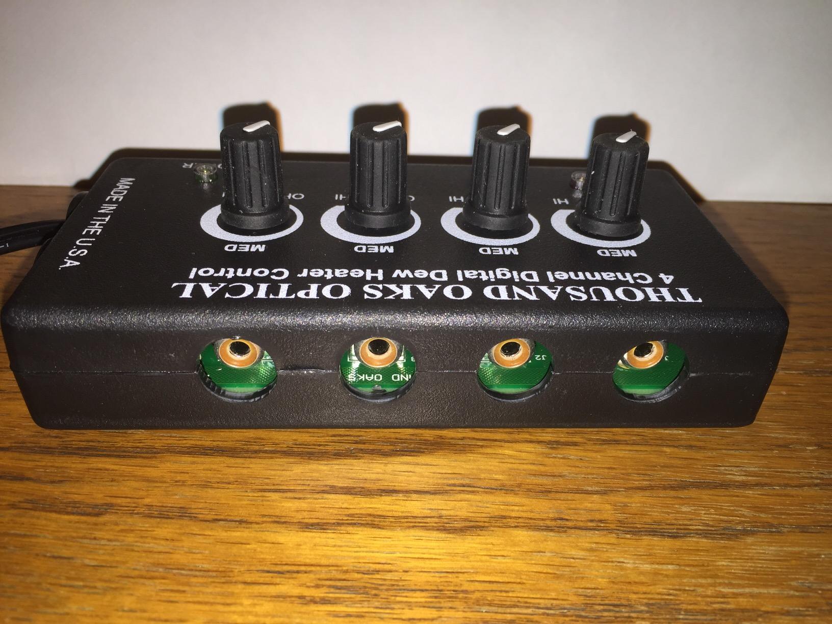 Thousand Oaks Four-Channel Digital Dew Heater Control Unit - Requires Heater Bands customer photo 1