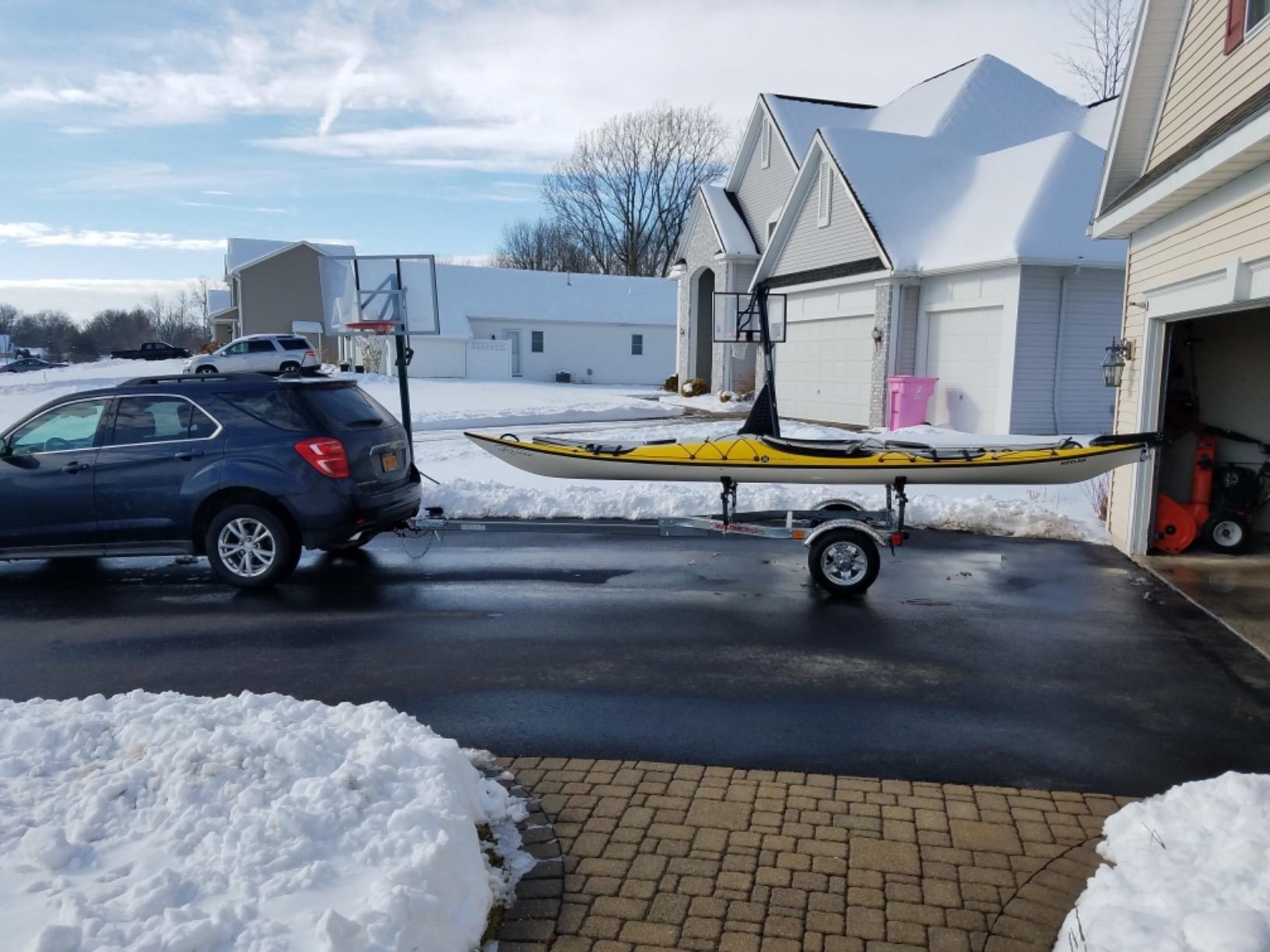 Malone MPG460XT MicroSport XT Kayak Trailer | 20' / 800 lbs Capacity | Fully Submersible | Retractable Tongue customer photo 2