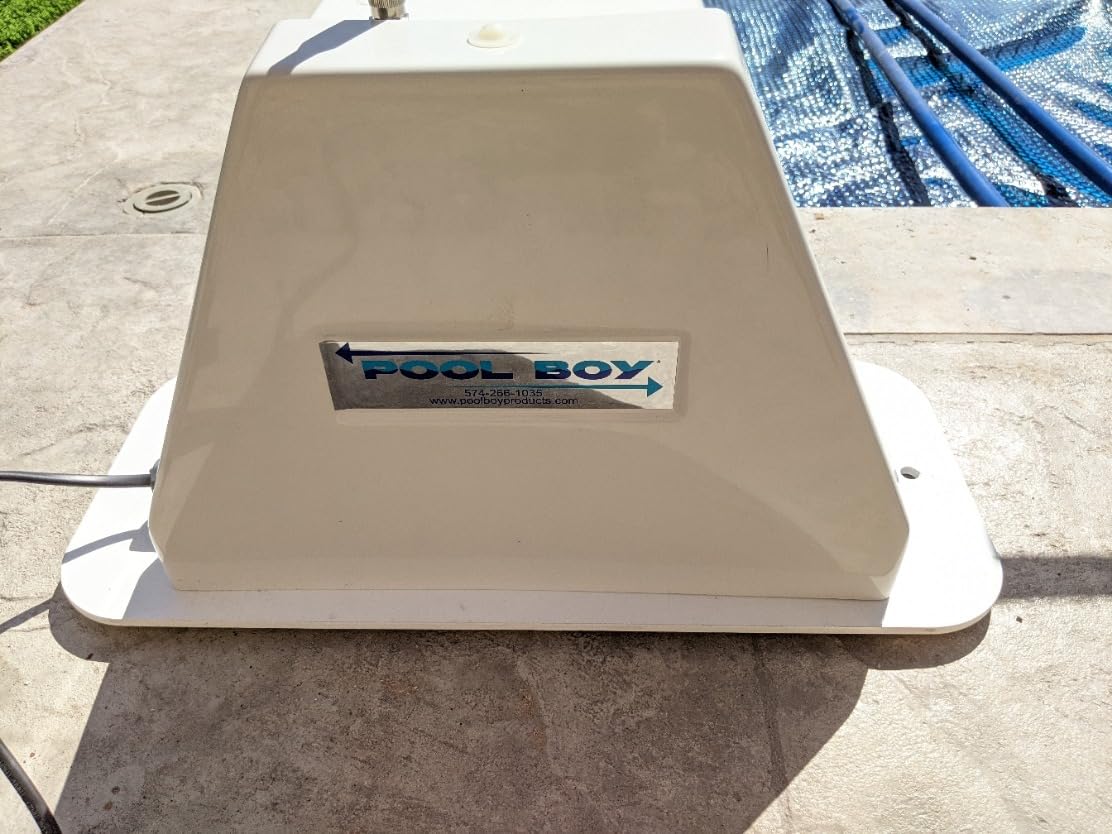 Pool Boy 1 Powered Pool Solar Blanket Reel - Extends and Retracts on The Click of a Button - Works on Inground Pools Up to 20 Feet Wide and 40 Feet Long - Made in The USA - 3 Year Prorated Warranty customer photo 2