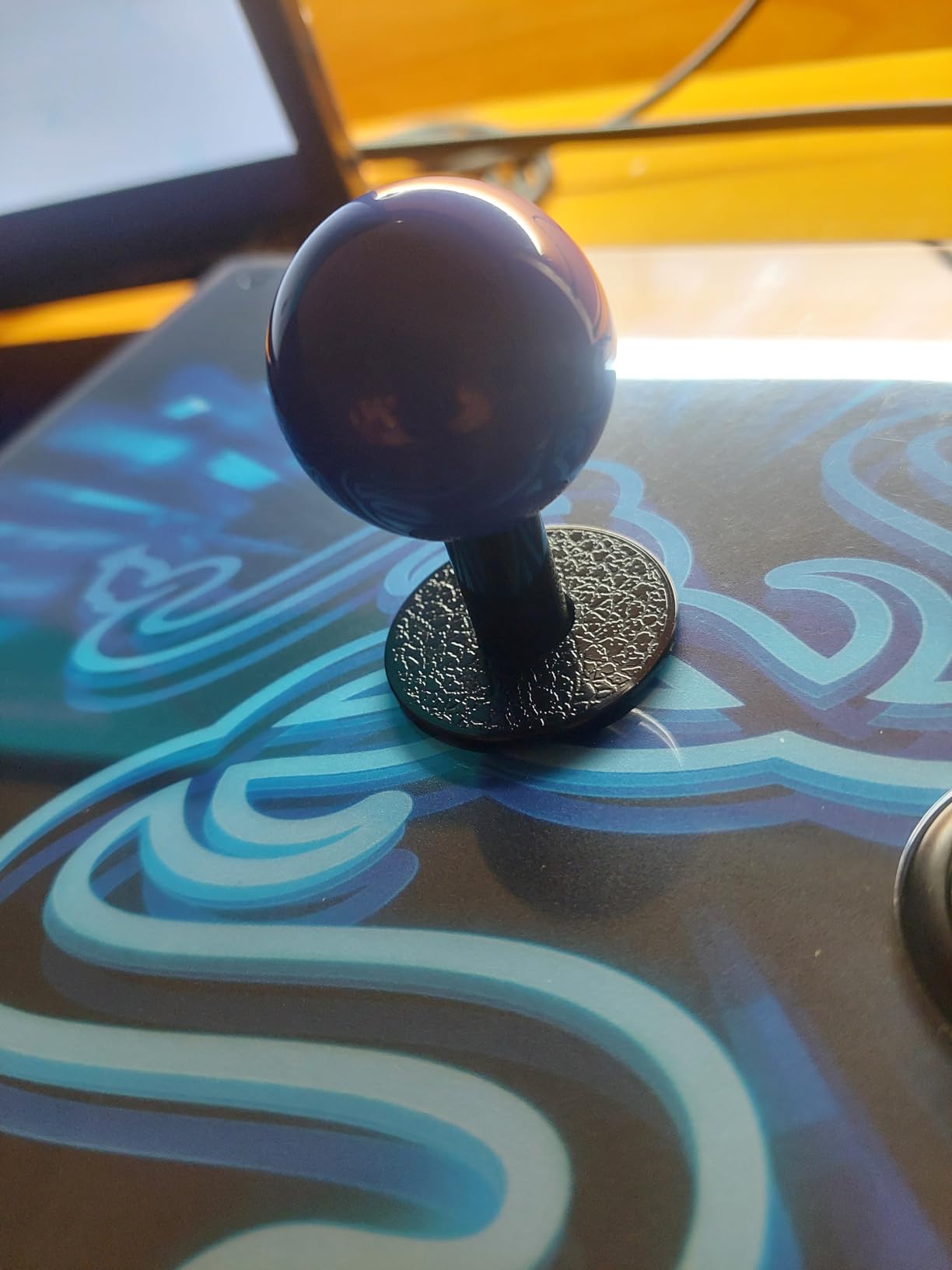 SANWA JLF-TP-8YT Joystick Red Original - for Arcade Jamma Game 4 & 8 Way Adjustable, Compatible with Catz Mad SF4 Tournament Joystick (Red Ball Top) customer photo 1