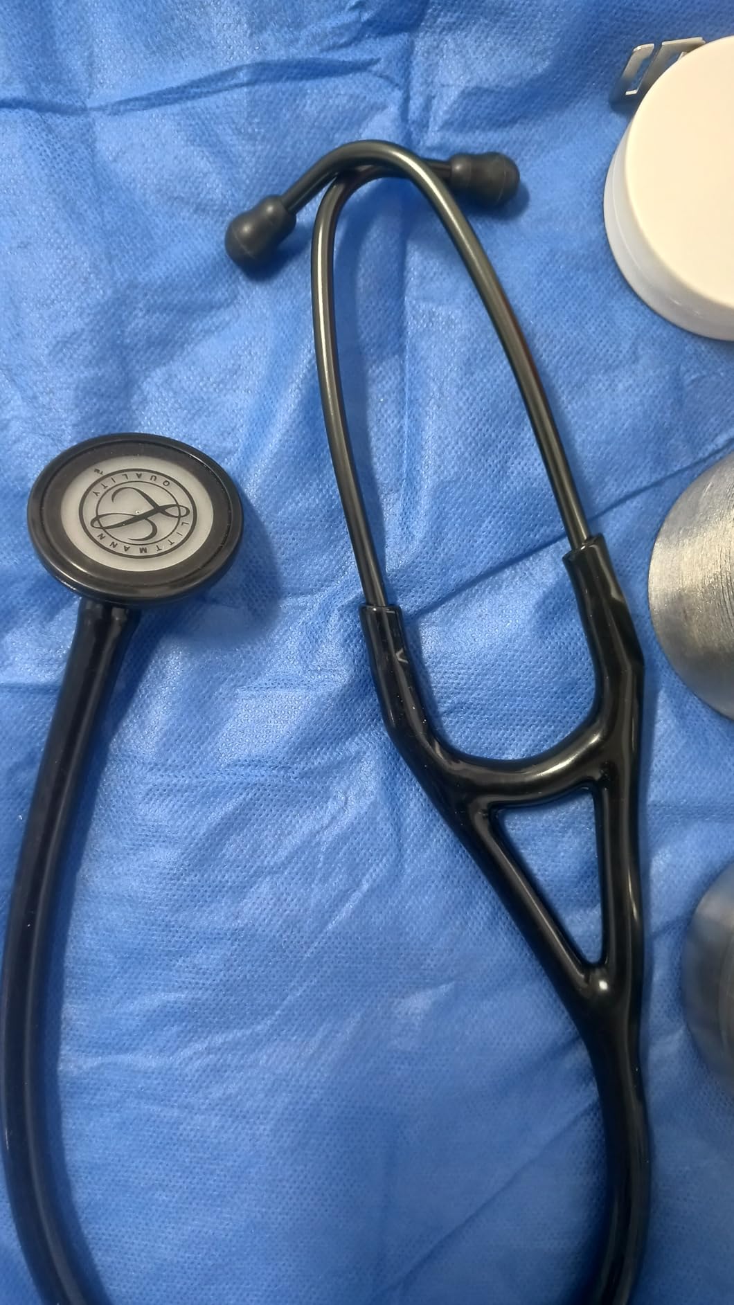 3M Littmann Master Cardiology Stethoscope, 2176, Stainless Steel Smoke-Finish Chestpiece, 27
