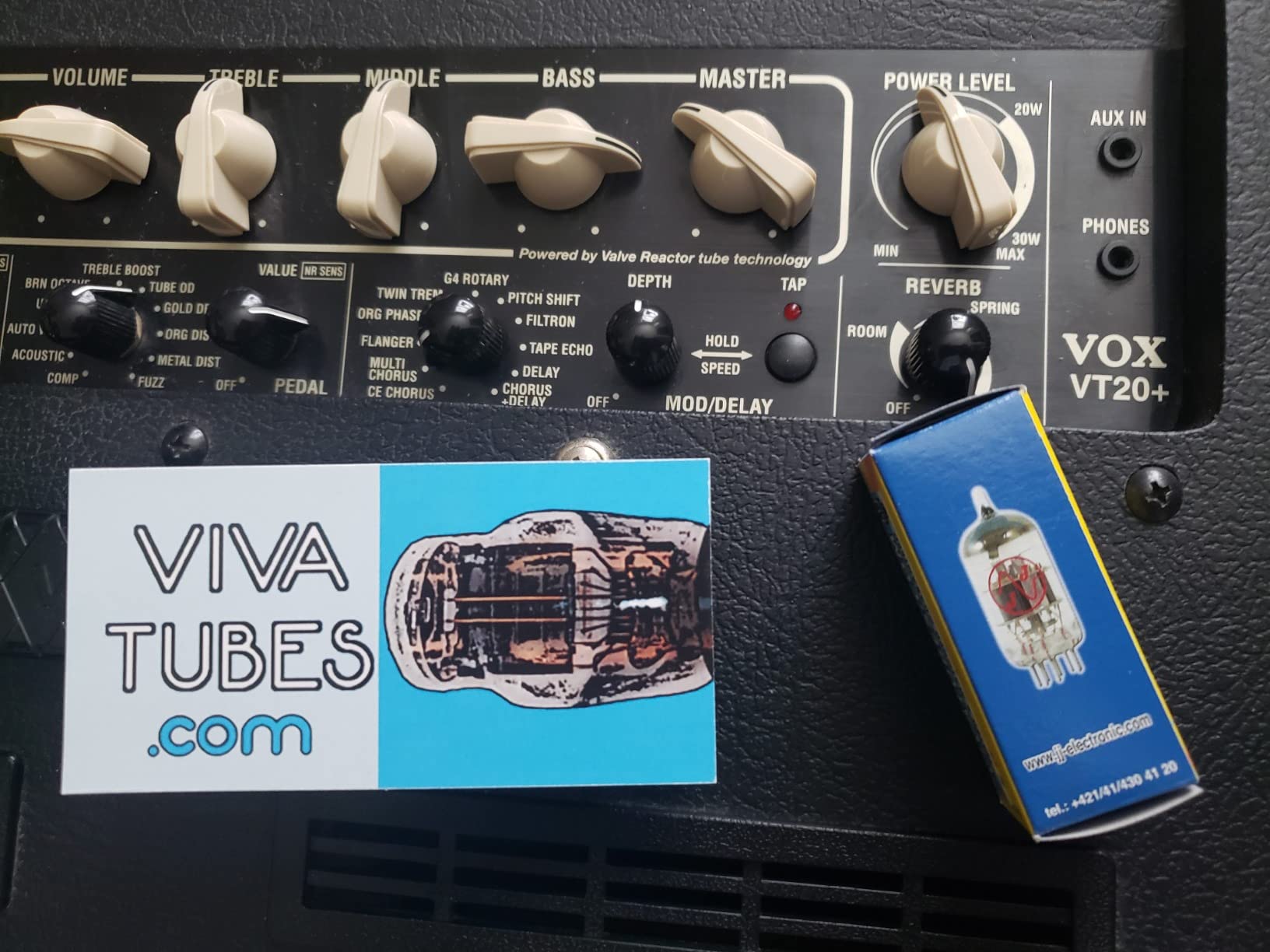 Premium Selected ECC83 / 12AX7 Preamp Vacuum Tube, JJ / Tesla Valve customer photo 1