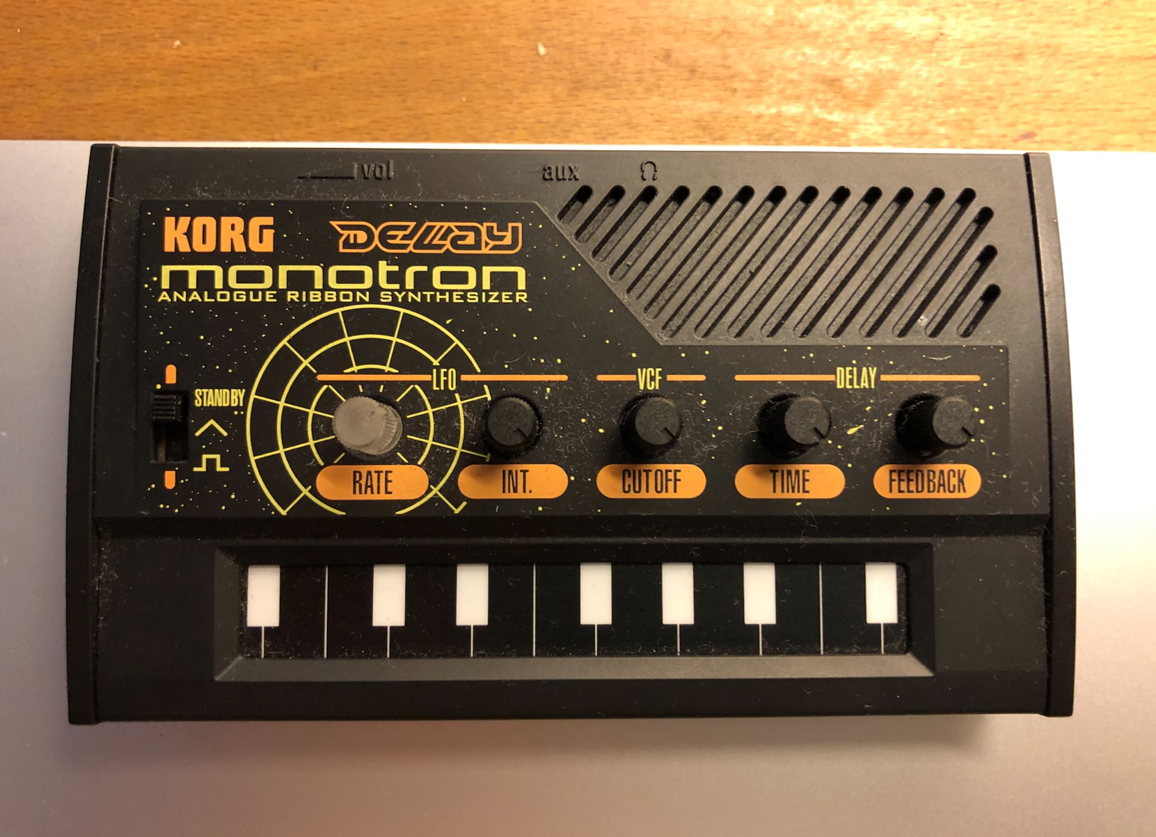Korg Monotron Delay Analog Ribbon Synthesizer customer photo 5