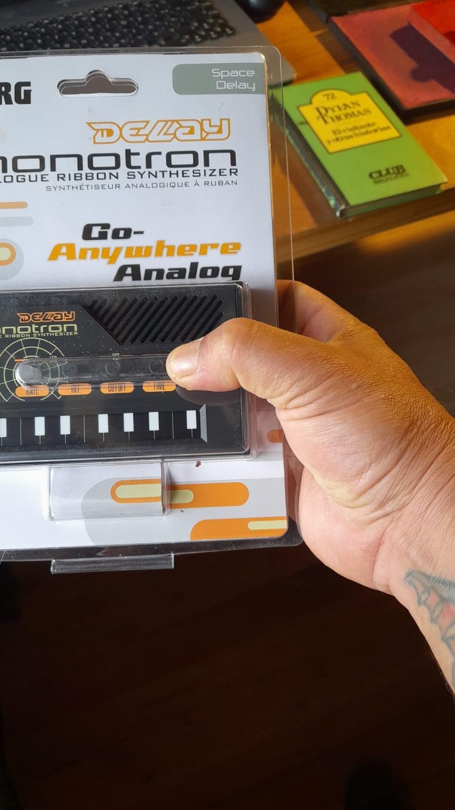 Korg Monotron Delay Analog Ribbon Synthesizer customer photo 6