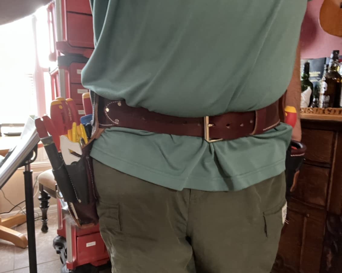 Occidental Leather Electrician's Tool Case - Right Hand - 25 Pockets & Tool Holders - Made in USA customer photo 1