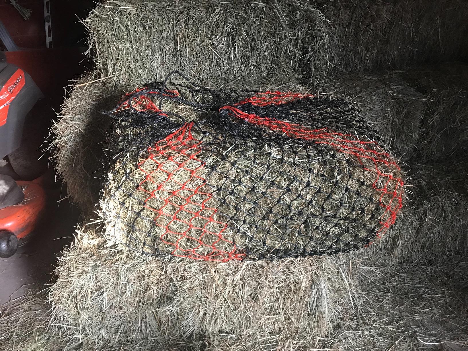 Shires Deluxe Haylage Net - Heavy-Duty Slow Feeder Hay Net for Horses & Ponies, Small-Hole Mesh to Reduce Waste customer photo 1