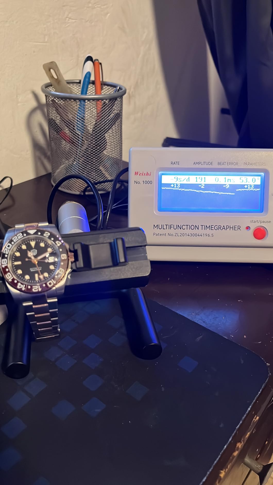 Watch Tester Timing Multifunction Timegrapher NO.1000 Watch tool customer photo 1