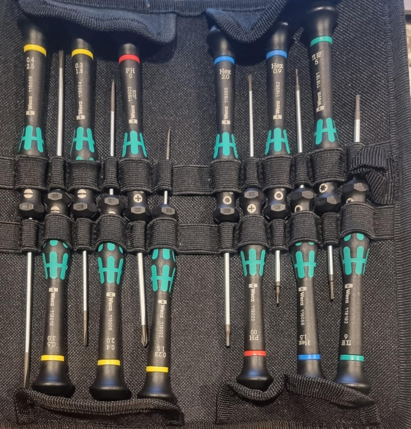 Wera 05073675001 Kraftform Micro-Set/12 Sb 1 Screwdriver Set customer photo 1