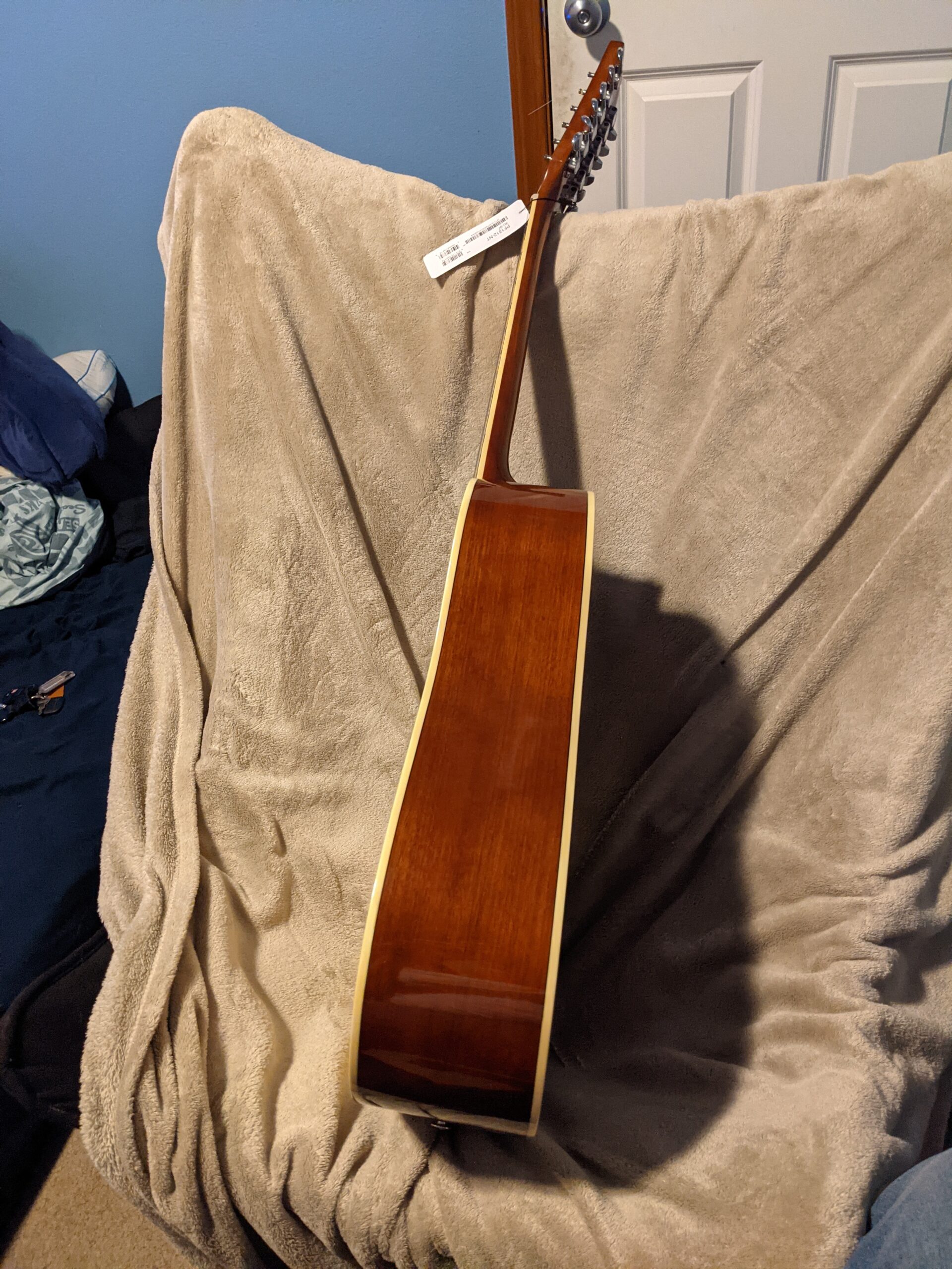 Ibanez PF1512 12-String Acoustic Guitar, Natural High Gloss customer photo 2