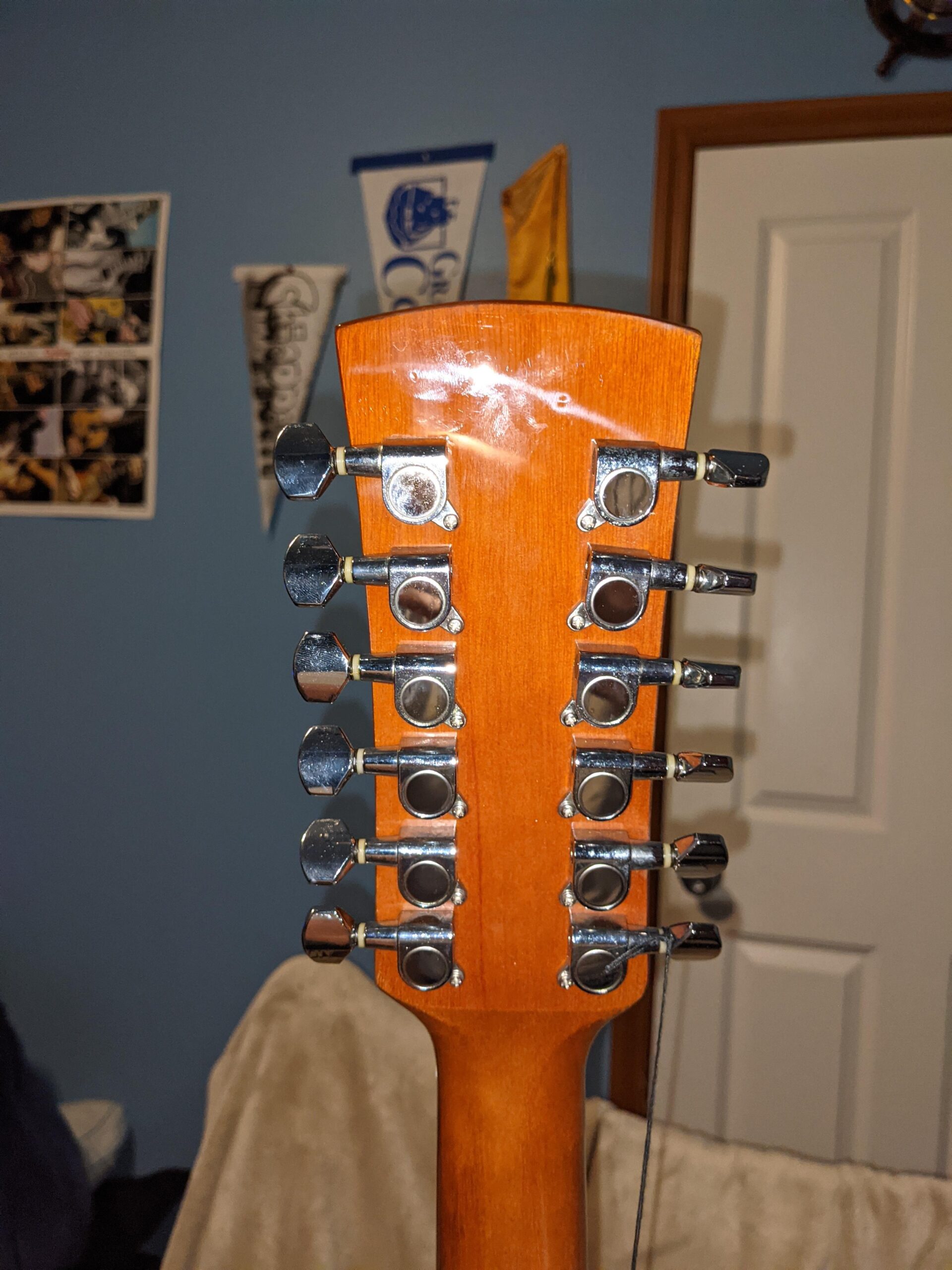 Ibanez PF1512 12-String Acoustic Guitar, Natural High Gloss customer photo 4
