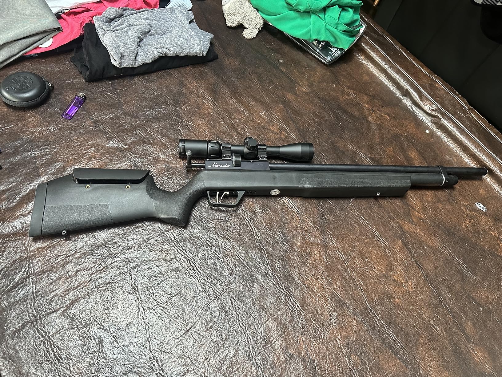 Benjamin Marauder BP2564S .25-Caliber Pellet Multi-Shot PCP Hunting Air Rifle customer photo 2