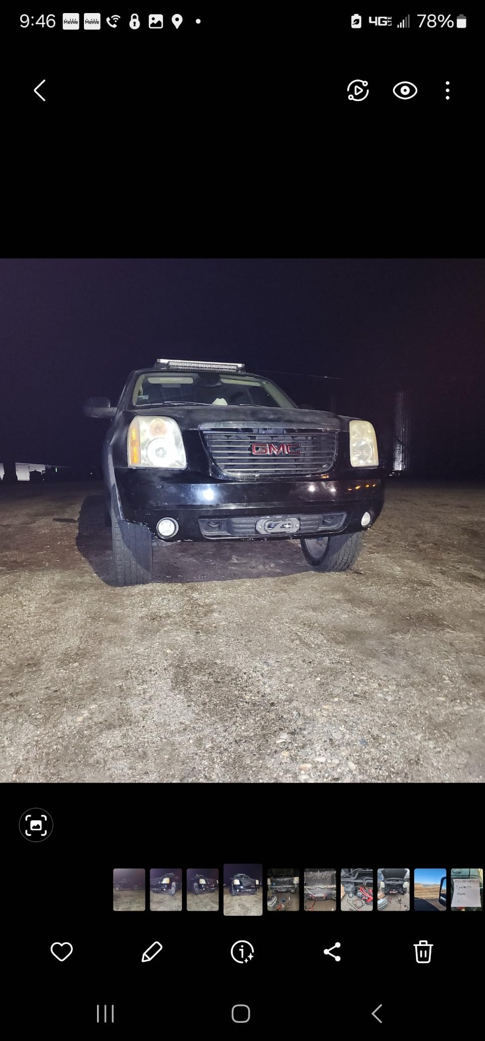 Rough Country Hidden Bumper Winch Plate for 2007-2013 Chevy/GMC 1500-1080 customer photo 1