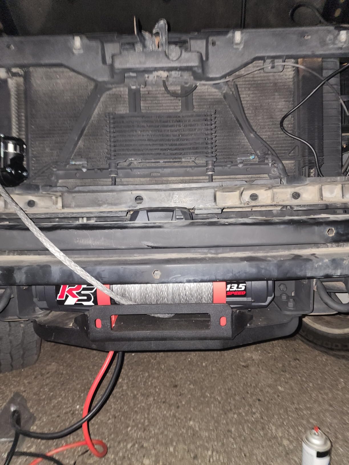 Rough Country Hidden Bumper Winch Plate for 2007-2013 Chevy/GMC 1500-1080 customer photo 2