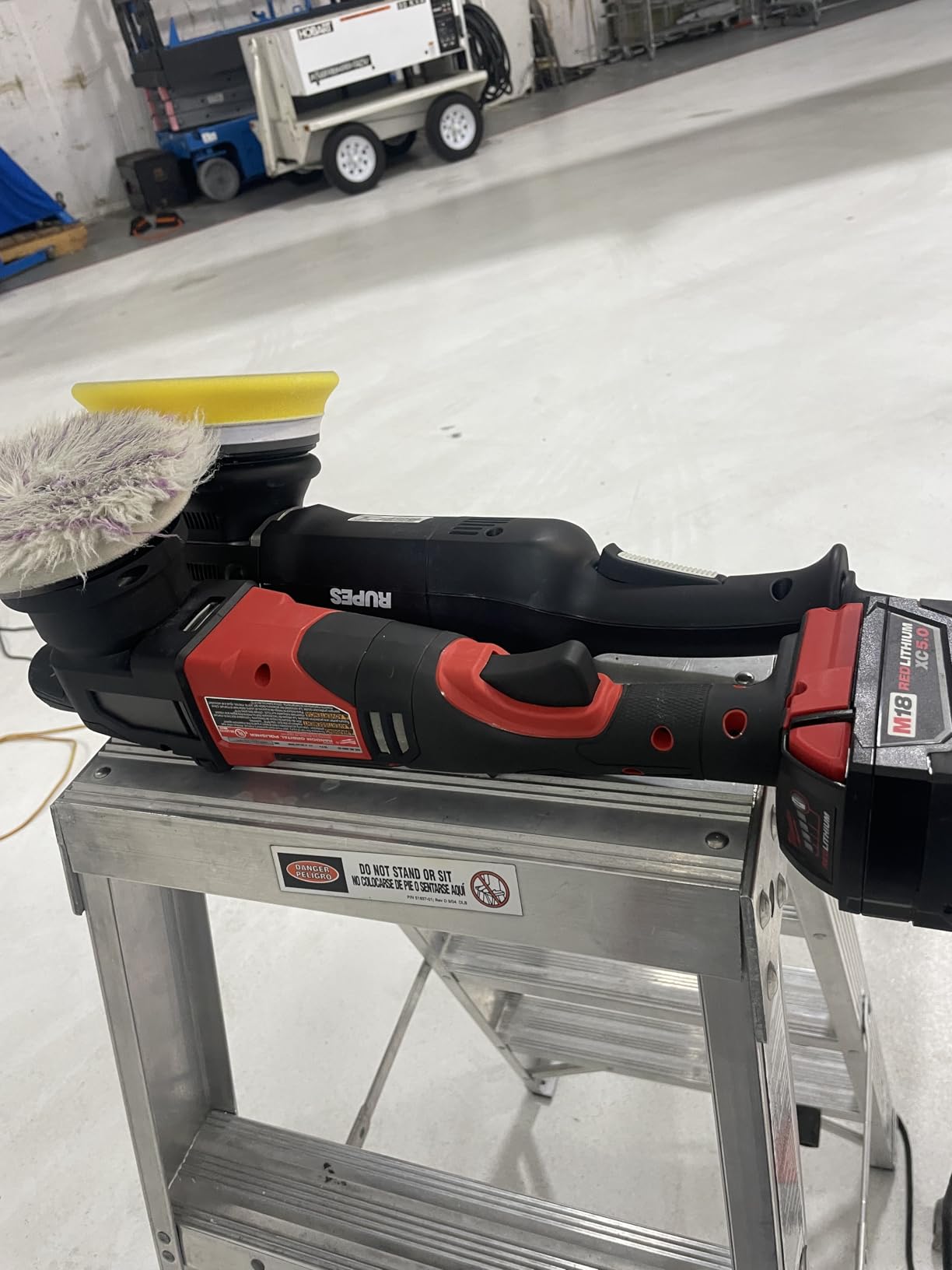 Rupes LHR 15ES Big Foot Random Orbital Polisher customer photo 2