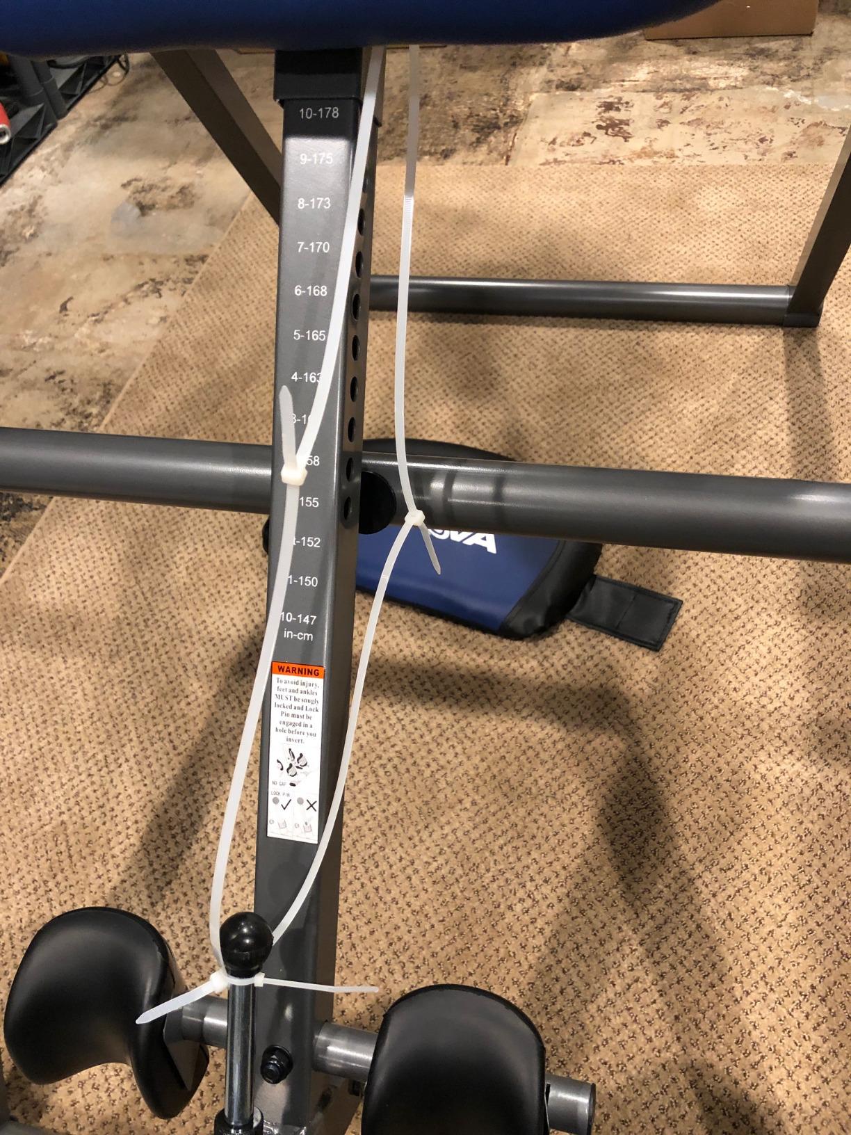 INNOVA HEALTH AND FITNESS ITM4800 Advanced Heat and Massage Inversion Table customer photo 2