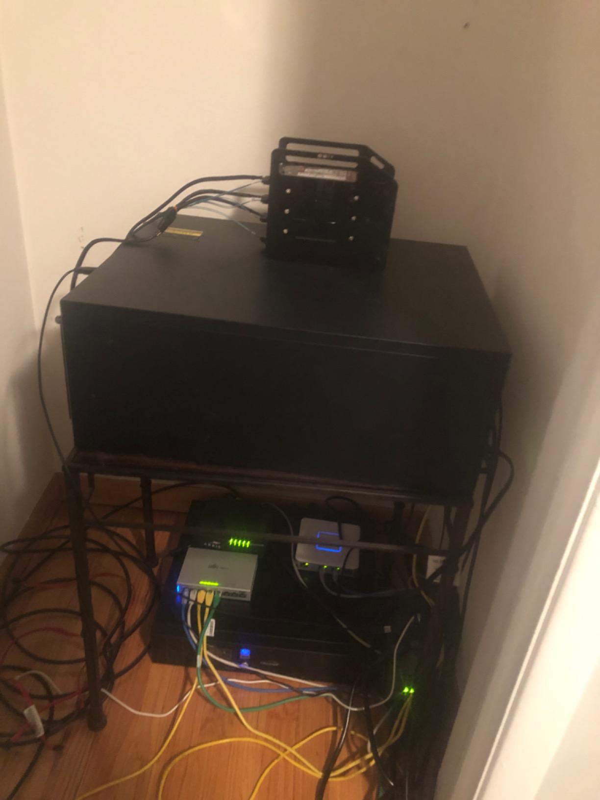 CyberPower OR1500LCDRT2U Smart App LCD UPS Battery Backup and Surge Protector, 1500VA/900W, 8 Outlets, AVR, 2U Rack/Tower customer photo 1