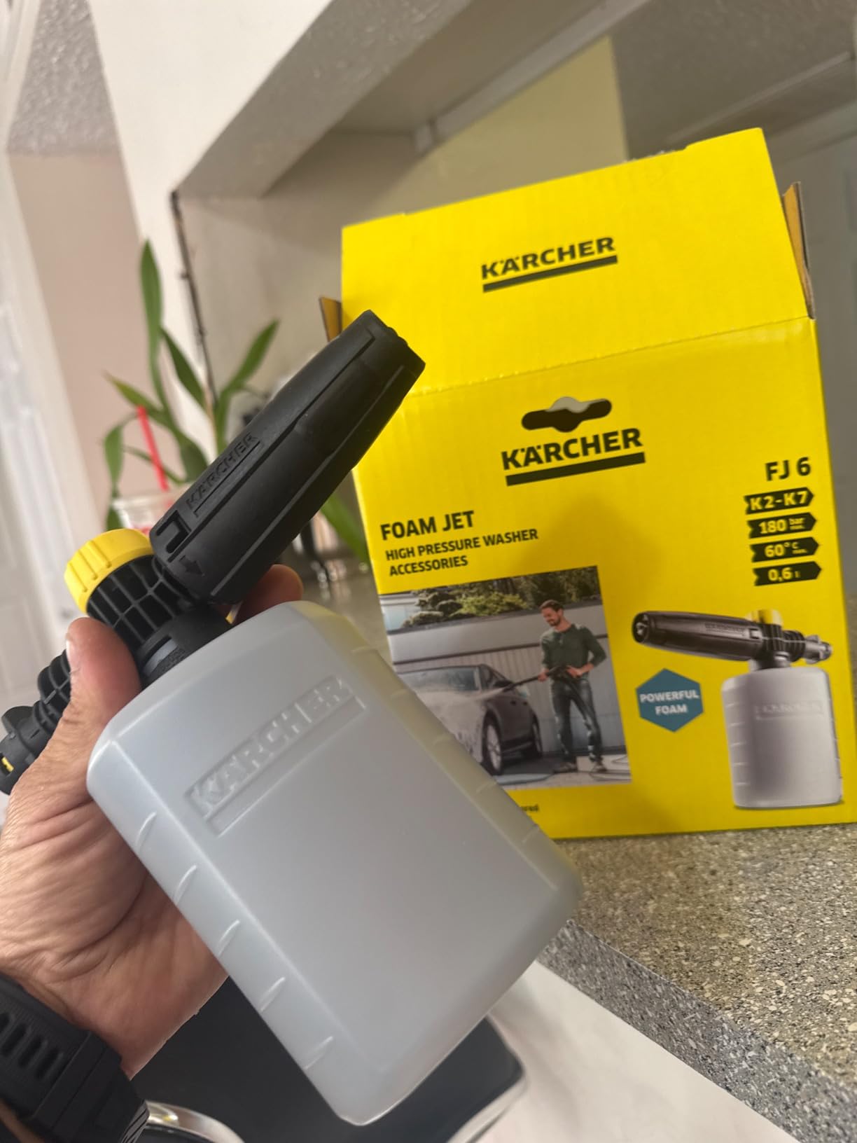 Kärcher FJ6 Foam Cannon for Karcher Electric Pressure Washers K1-K5 customer photo 1