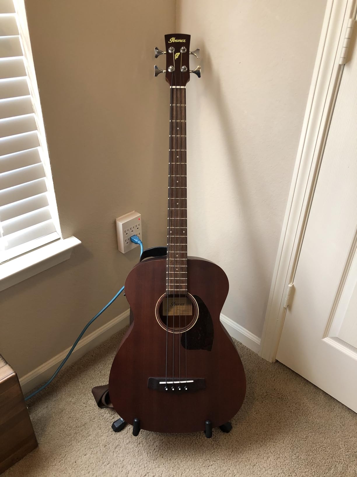 Ibanez PCBE12MHOPN 4-String Acoustic Bass Guitar customer photo 2