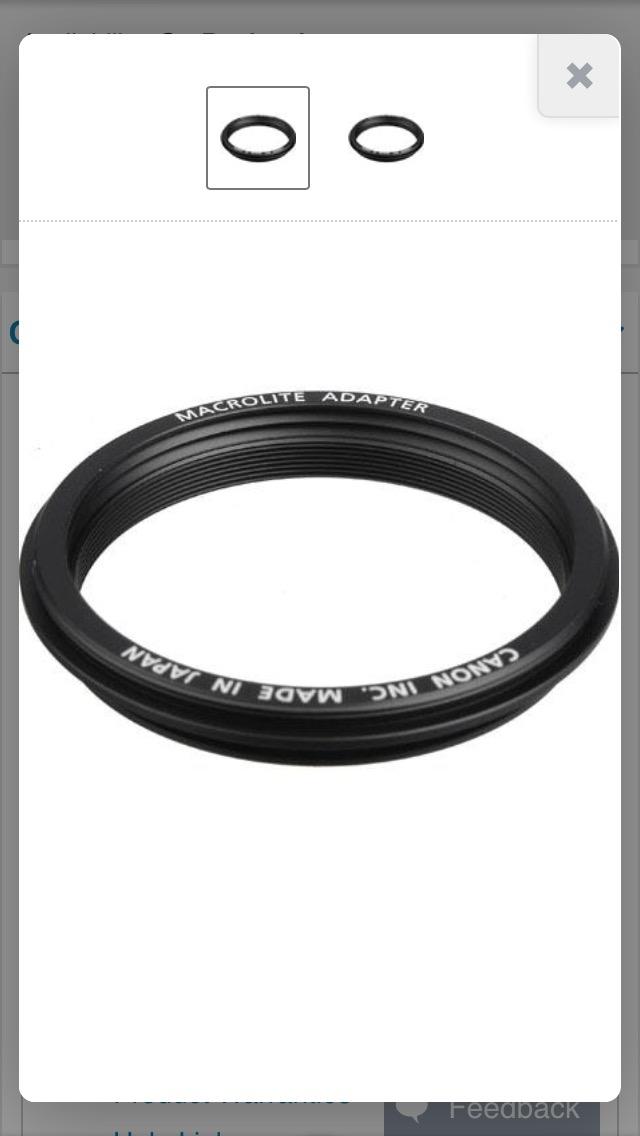 Canon MR-14EX II Macro Ring Lite (Dual-Tube Ring Flash with E-TTL II) customer photo 2