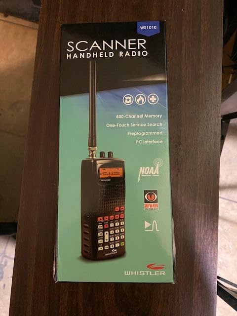 Whistler WS1010 Analog Handheld Scanner - 400 Channels, Skywarn, Same Weather Alerts, Spectrum Sweeper, PC Programmable, Service Banks for Police, Fire, Marine, Air & Ham customer photo 2