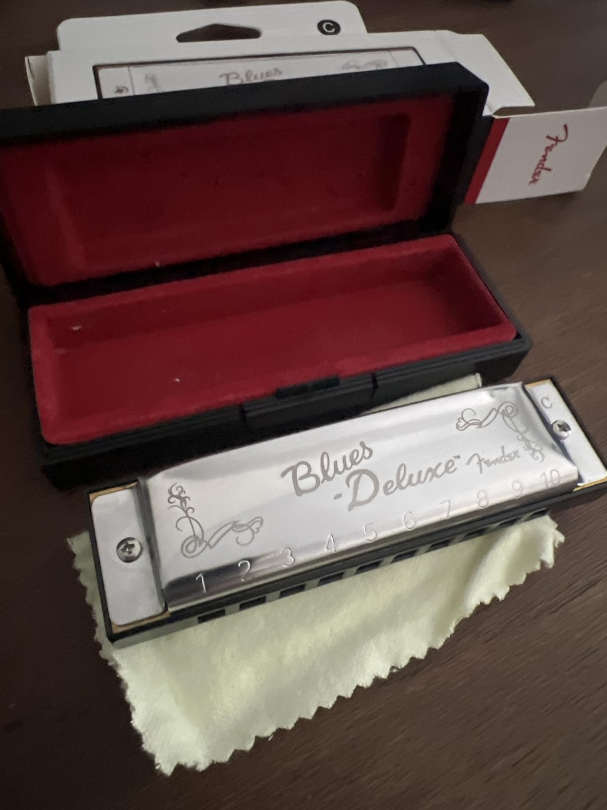 Fender Blues Deluxe Harmonica, Guitar Accessories, Key of C customer photo 1