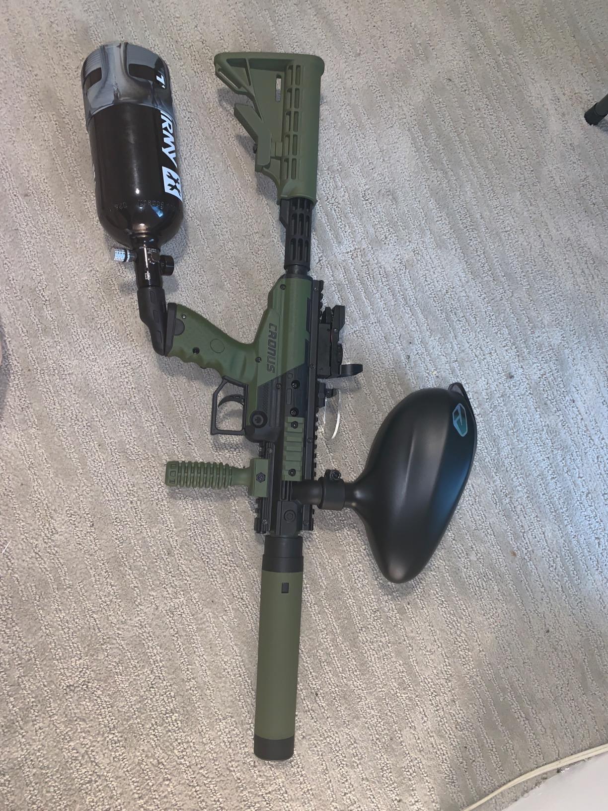 Tippmann Cronus Tactical Semi Auto Paintball Marker Gun customer photo 2