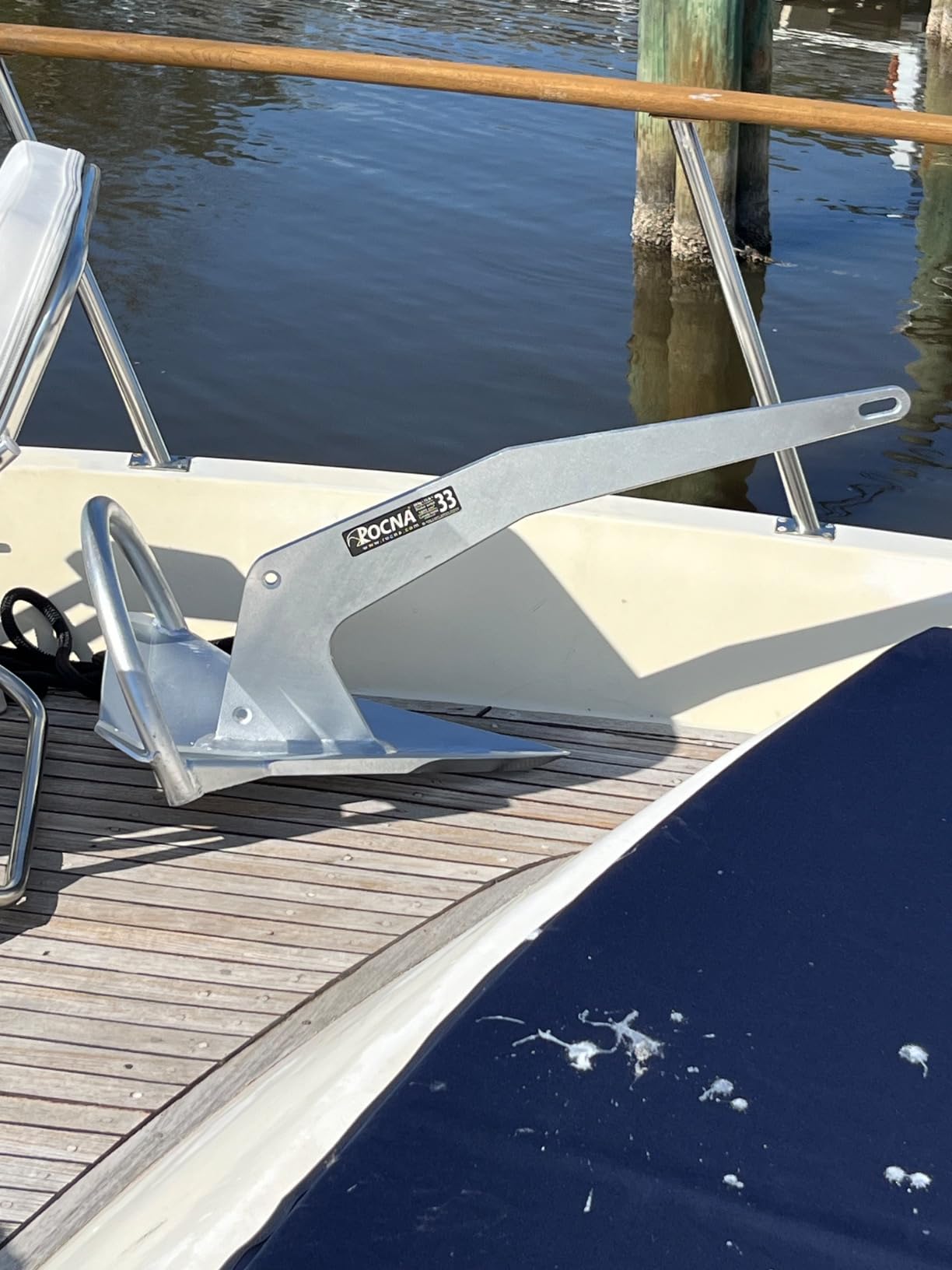 Rocna Galvanized Steel Anchor - Multi-Purpose, Quick Set, High Holding Power (33 lbs) customer photo 1