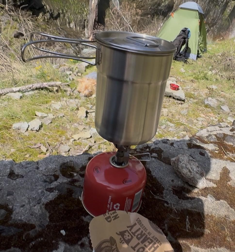 BRS Outdoor BRS-3000T Ultra-Light Titanium Alloy Miniature Portable Camping Gas Cooking Stove Portable Ultralight Burner 25gram customer photo 1