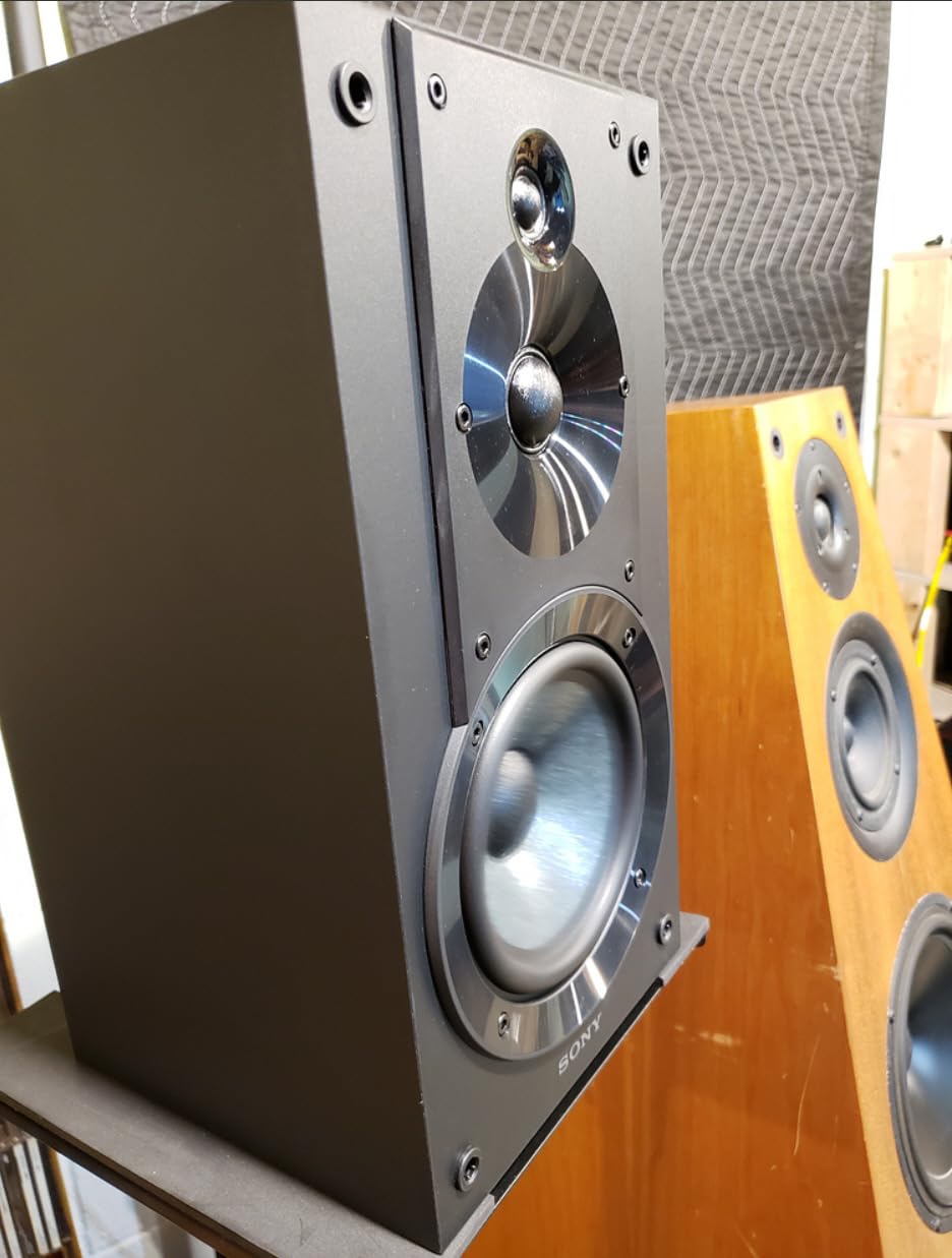 Sony SSCS5 3-Way 3-Driver Bookshelf Speaker System (Pair) - Black customer photo 2