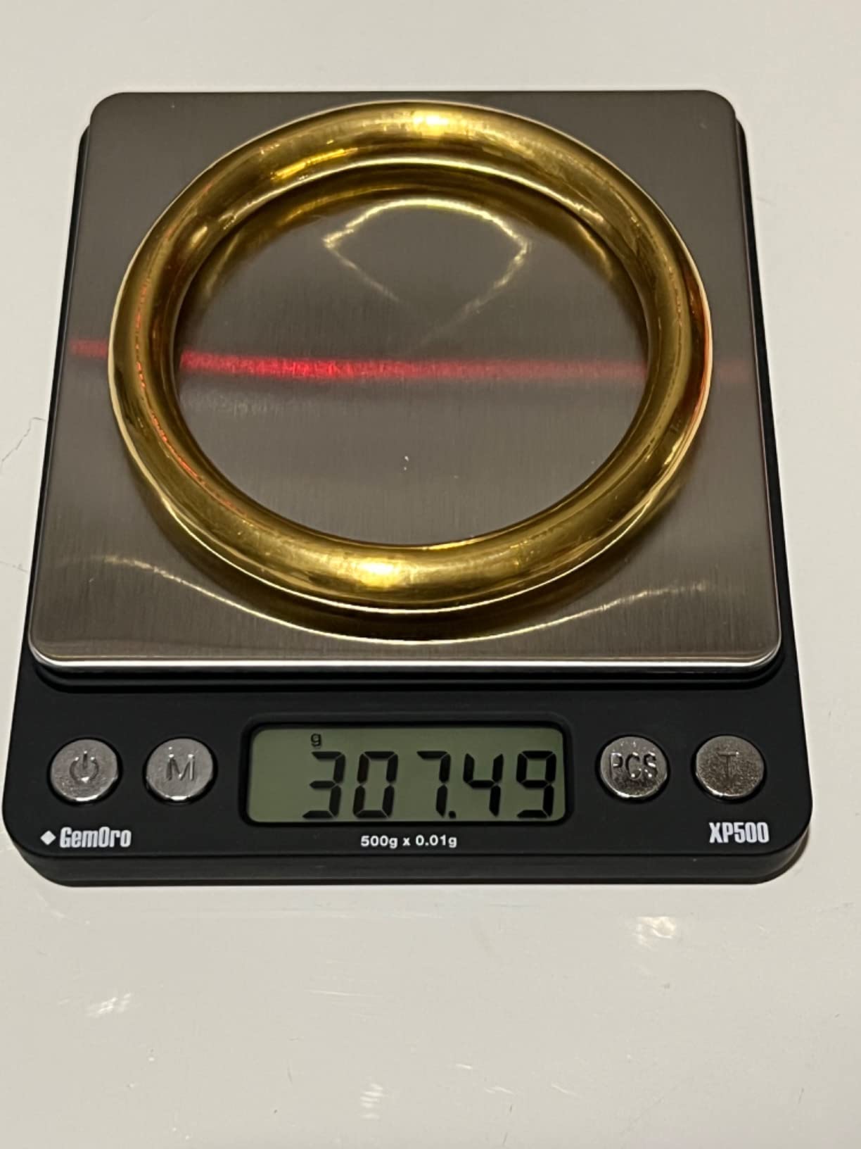 GemOro Platinum XP500 | Jewelers Pocket Scale | Countertop Portable Scale with Durable Precision | Digital Accurate Tool with Expert Professional Reading & Accuracy 500g x 0.01g Readability (Silver) customer photo 2